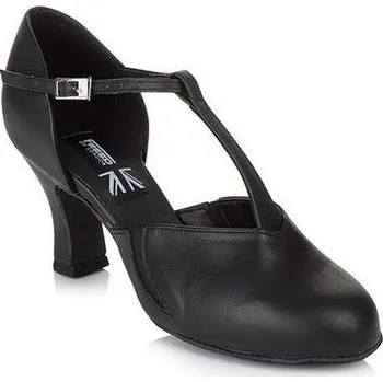 Dámská obuv Freed of London,Charakterní kožená obuv SHOWFLEX, černá 36.5