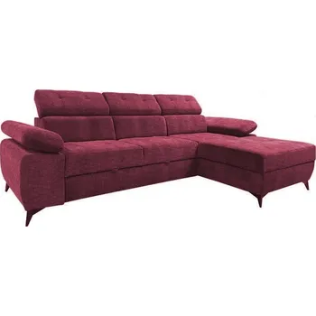 Sedací souprava Sedací souprava rohová Tempo vínová 300x176cm Vínová Pravá strana