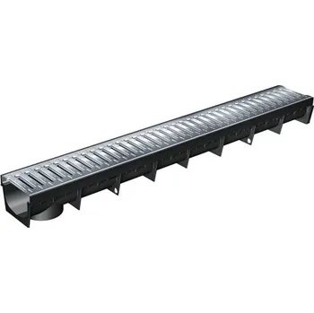 MEA HOME ECO žlab PE-HD 1 m*, žárově zinkovaný rošt