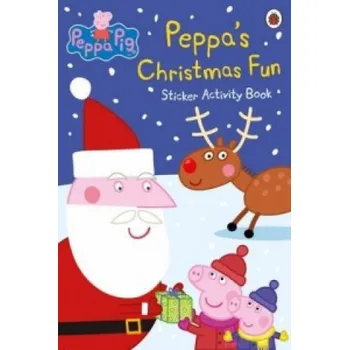 První čtění Peppa Pig: Peppa's Christmas Fun Sticker Activity Book – Peppa Pig (EN)