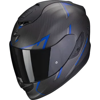 Motodoplněk Moto přilba SCORPION EXO-1400 EVO CARBON AIR KENDAL (černo/modrá)