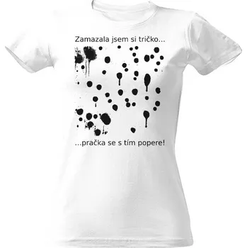 Dámské tričko Tričko s potiskem Pračka se s tím popere… (pro ženy) dámské