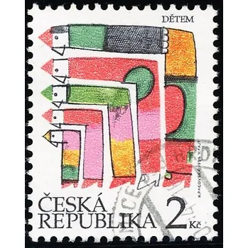 Poštovní známka Dětem - Mezinárodní den dětí - razítkovaná - č. 41