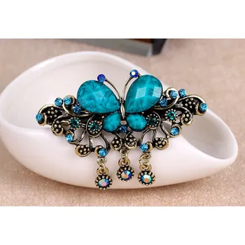 Souprava šperků B-TOP Vintage vlasová spona Motýl