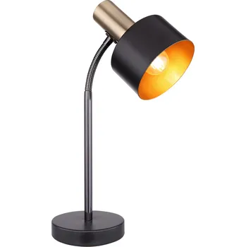 Lampička Globo 15375T | SWINNI lampička | 1x E27 | černá | Š: 24 cm |