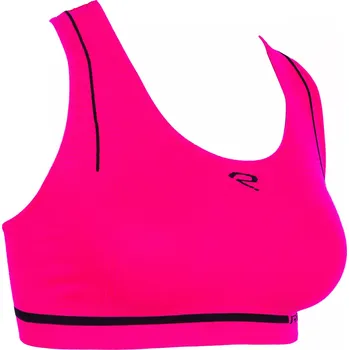 Dámské termo spodní prádlo RIDAY sportovní podprsenka LIGHT dámská pink/black - XL