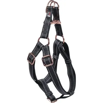 Postroj pro psa HKM Postroj pro psy Anam Cara HKM, black/rosegold S
