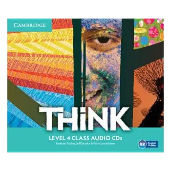 Anglický jazyk Think Level 4 Class Audio CDs (3) – Herbert Puchta,Jeff Stranks,Peter Lewis-Jones (EN)