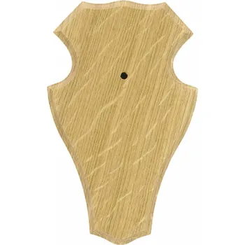 Dubová podložka pod trofej 19x12 cm - bledá