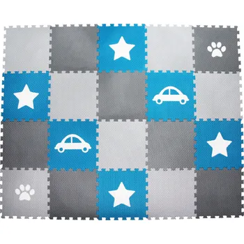 Vylen Minideckfloor 20 dílků auto/hvězda/tlapka