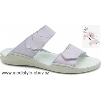 Dámská zdravotní obuv MEDISTYLE VALČA 1V-A19/1-1 pantofel LILA, vel.36-42, --- - 41