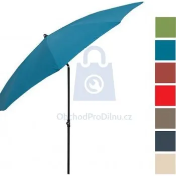 Slunečník Slunečník naklápěcí, NASSAU 2,5 m, zelený, balení 1 ks