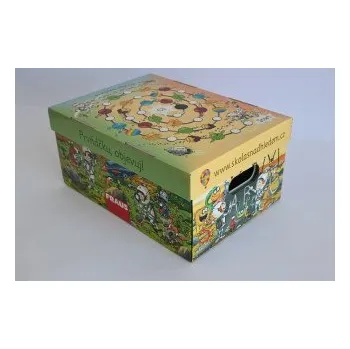 Elektroinstalační krabice Skládací krabice — téma vesmír