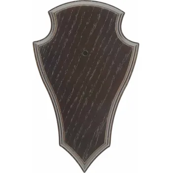 Dubová podložka pod trofej Oak 2 22x13 cm - tmavá