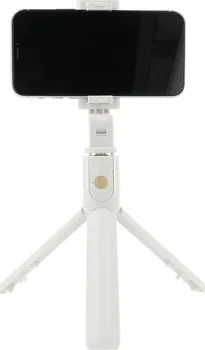 Selfie tyč Kombinovaná selfie tyč se stativem K07 bílá