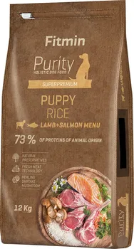 Krmivo pro psa Fitmin Dog Purity Rice Puppy Lamb&Salmon