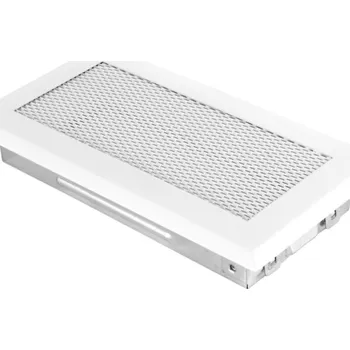 Teplovzdušný ventilátor HS Flamingo s.r.o. HS FLAMINGO krbová mřížka 130x234mm, bílá