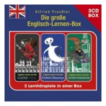 Zahraniční hudba Die große Englisch-Lernen-Box - 3-CD Hörspielbox, 3 Audio-CDs, 3 Audio-CD – Otfried Preußler (DE)