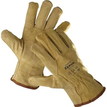 Pracovní rukavice Rukavice pracovní celokožené Pigeon B2010 - žluté