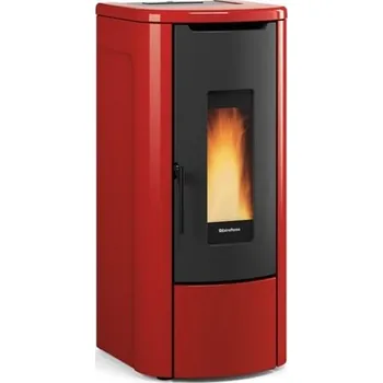 Krbová kamna LA NORDICA - EXTRAFLAME Extraflame Rosanna Idro bordó