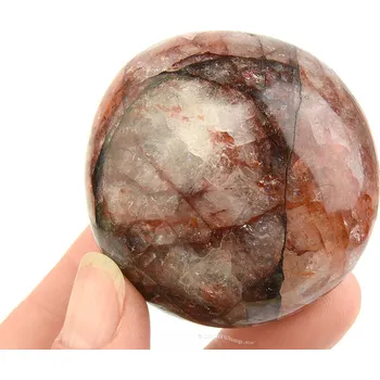 Sběratelství Křišťál s hematitem z Madagaskaru 103g