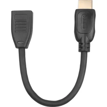 Video kabel TB Touch HDMI M - HDMI F Adapter, 15 cm., v2.0 AKTBXVH1F20G15B