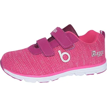 Dětská treková obuv BUGGA dívčí sportovní obuv B00177-03 Barva: růžová, Velikost: 27