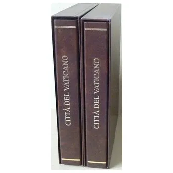 Sběratelství Desky na albové listy VATIKÁN se zlatotiskem vč.archivního boxu