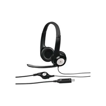 Sluchátka Logitech Corded USB Headset H390 - EMEA - ROSE