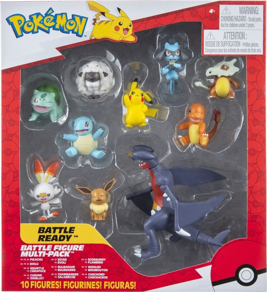 Foto Figurka Jazwares Pokémon Battle Figure Multi-Pack 10 ks - Zbozi.cz