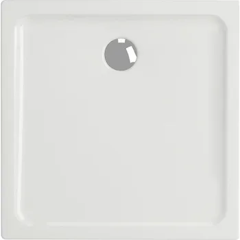 Sprchová vanička CERSANIT Vanička sprchová Tako 80x80x4 cm, čtverec, akrylátová