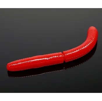 Umělá nástraha Libra Lures FATTY D'WORM - Sýr 65mm/10ks Barva: Red 021