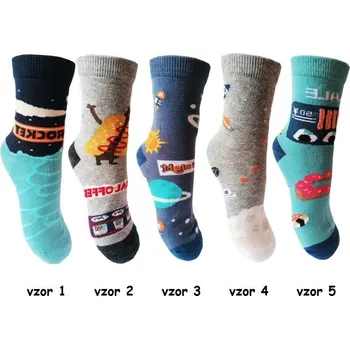 Chlapecké ponožky Aura-Via GZF7577 Barva: Vzor 1, Velikost: 28-31