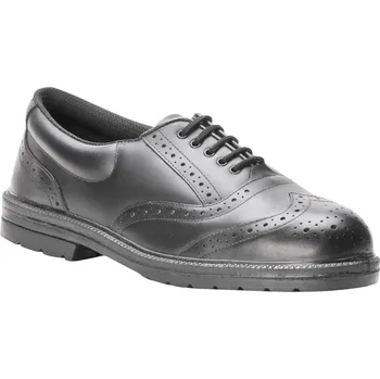 PORTWEST STEELITE EXECUTIVE BROGUE S1P FW46 / Bezpečnostní polobotka S1P - černá 41