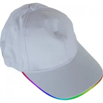 Čepice Baseballová čepice s LED podsvícením bílá MZR 60542