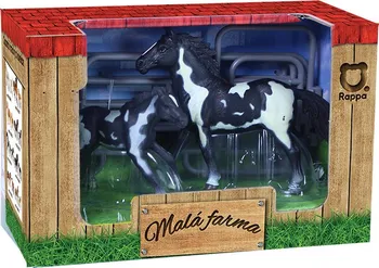 Figurka Rappa Malá farma kůň a hříbě s ohradou