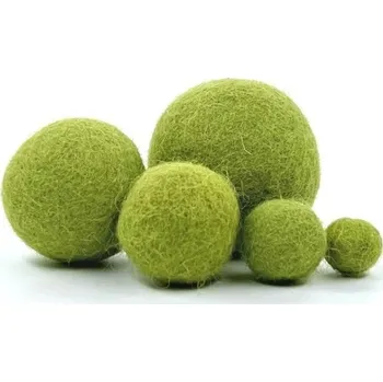 MMboutique Plstěná kulička vel.XS 013-Citrus Green