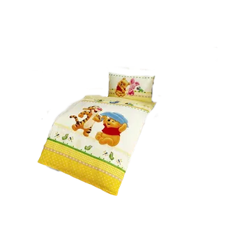 Povlečení Matějovský povlečení Prasátko žluté Rozměr: 100 x 135 cm, 40 x 60 cm