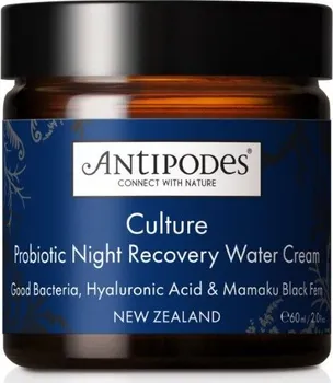 Pleťový krém Antipodes Culture Probiotic Night Recovery Water Cream regenerační noční krém 60 ml