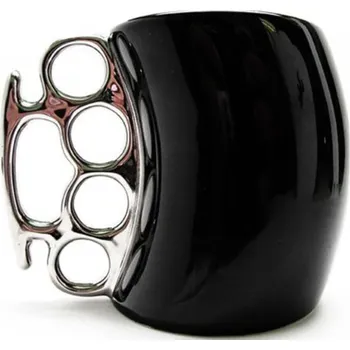 Drsný hrnek - černý