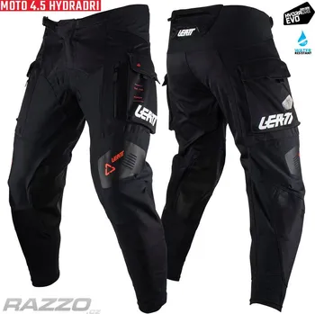 Moto oblečení Nepromokavé enduro kalhoty Leatt Moto 4.5 HydraDri Pant Black 2026 32