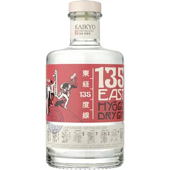 Gin 135° East Hyogo Dry gin 0,7L 42% (holá láhev)