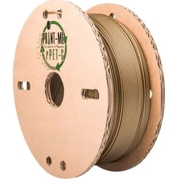 3D tisk Tisková struna rPET-G zlatá antique gold Print-Me, 1,75mm, 1kg
