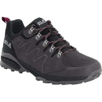 Dámská treková obuv Jack Wolfskin Dámské boty Refugio Texapore Low EU 39, dark steel/purple