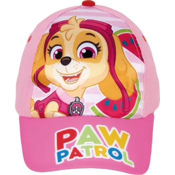 Kšiltovka Růžová kšiltovka Paw Patrol - velikost 48/51
