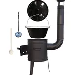 Smaltovaný kotlík 10 l + nízká…