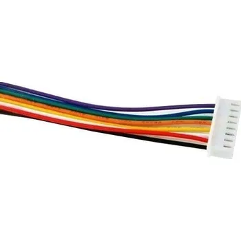 Síťový kabel Konektor JST-XH 8pin + kabel 20cm 8pin bez zdířky