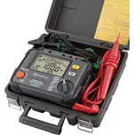 Kyoritsu KEW-3125B tester izolací 250 V, 500 V, 1000 V, 2500 V, 5000 V, 1 TΩ