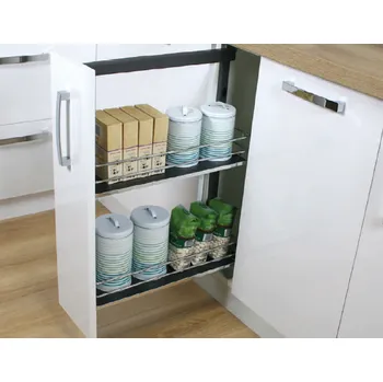 Odpadkový koš Výsuvný koš Cargo boční SILVA 150 Levý.