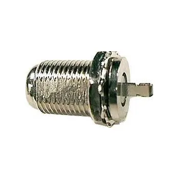 Anténní zesilovač F zdířka panelová s matkou délka=16mm